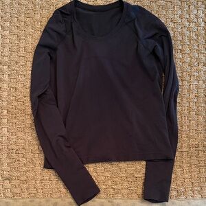 Lululemon Swiftly Tech Long-Sleeve Shirt textured
Waist Length women’s Sz 12
